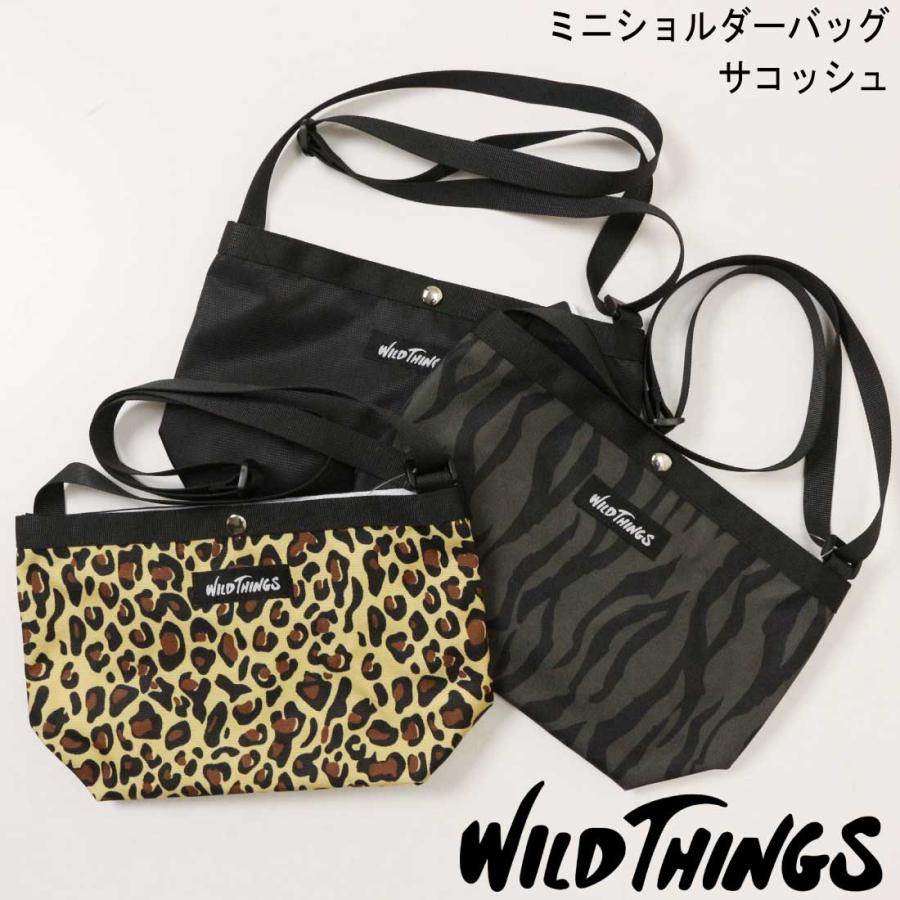 メール便発送 WILD THINGS ワイルドシングス ショルダーポーチ