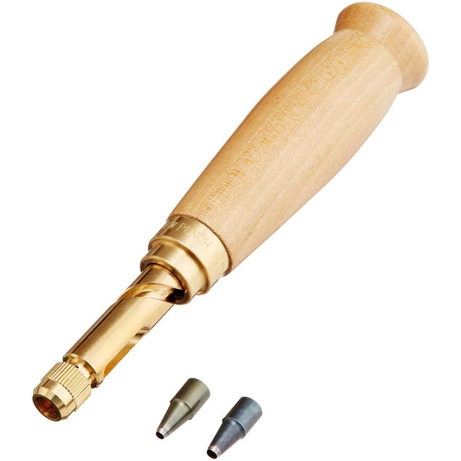 スクリューポンチ（φ2.0・2.5mm替刃付） | レザークラフト,道具,穴あけ