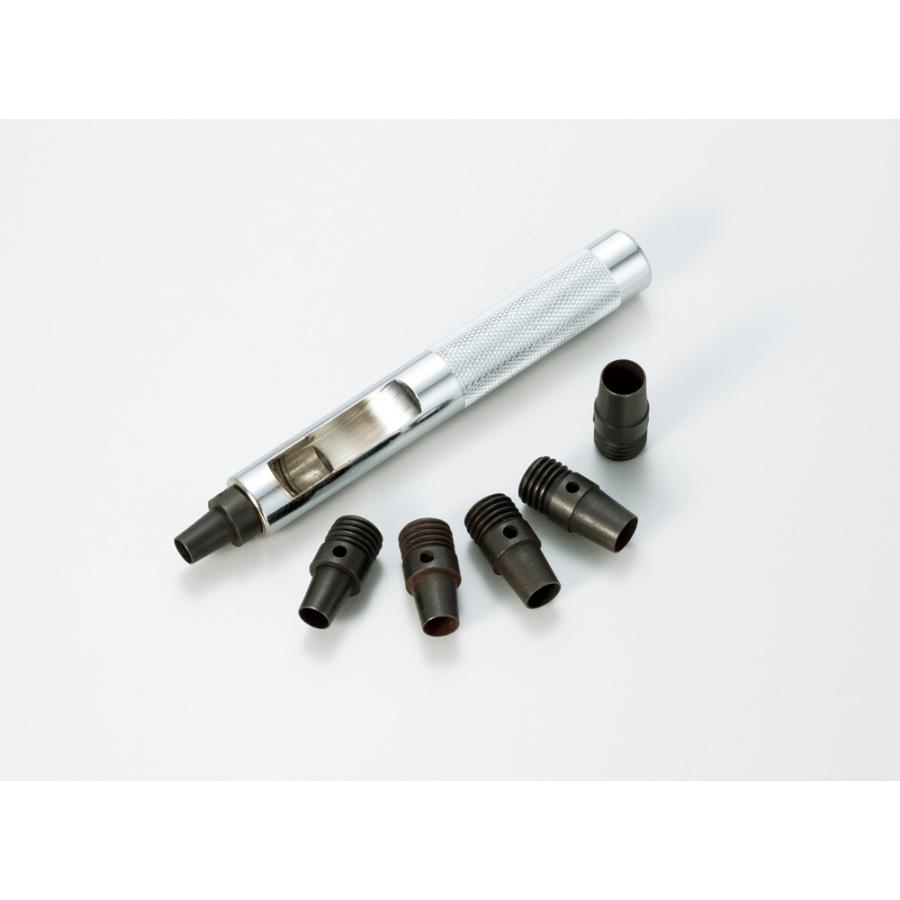 丸穴ポンチセット 小 協進エル クリックポスト(メール便)可 : レザー