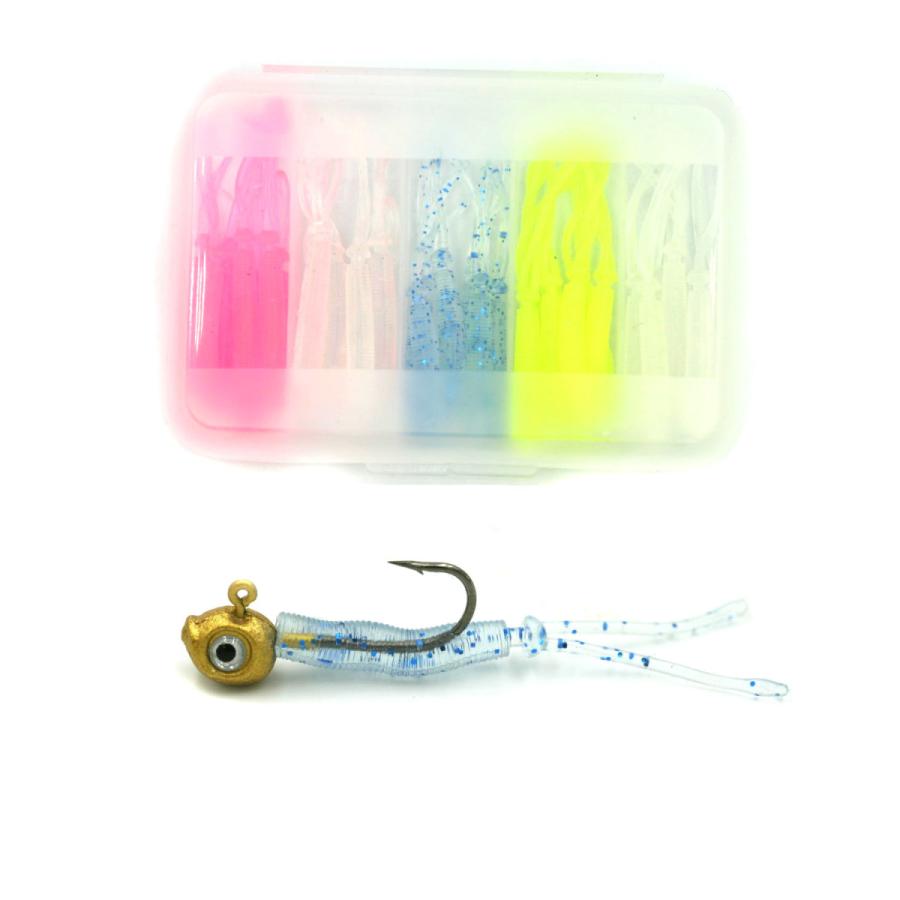 Blue Ocean ブルーオーシャン アジング ワーム 50個入り ジグヘッド アジ メバル Aji Worm 1 J Blue Ocean 通販 Yahoo ショッピング