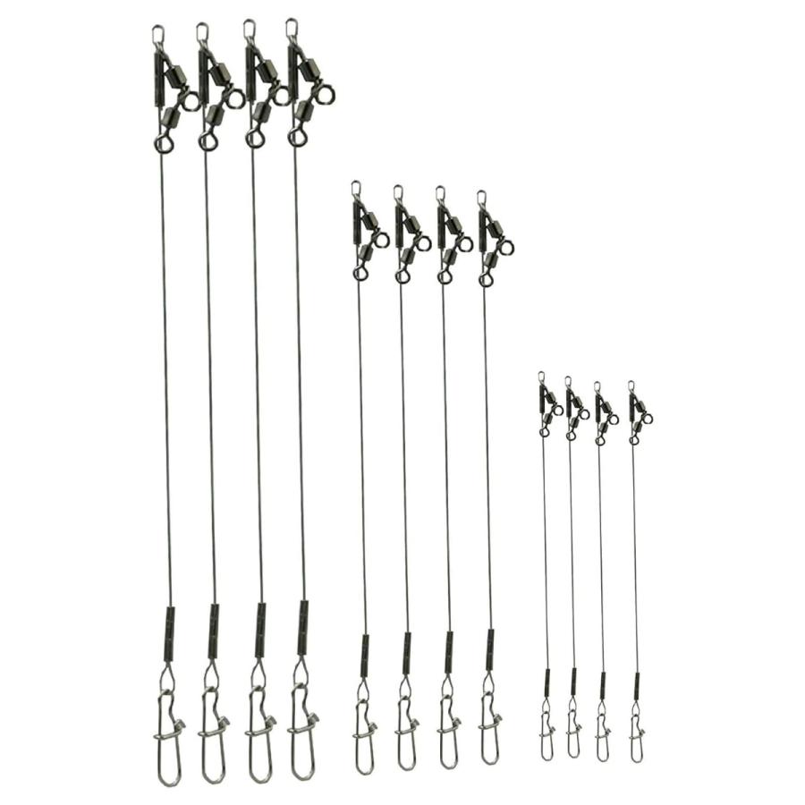 釣り ヘビキャロ キャロワイヤー リーダー 10cm 14cm 18cm 12個セット Blue Ocean ブラックバス ルアー Carowire 12 Blue Ocean 通販 Yahoo ショッピング