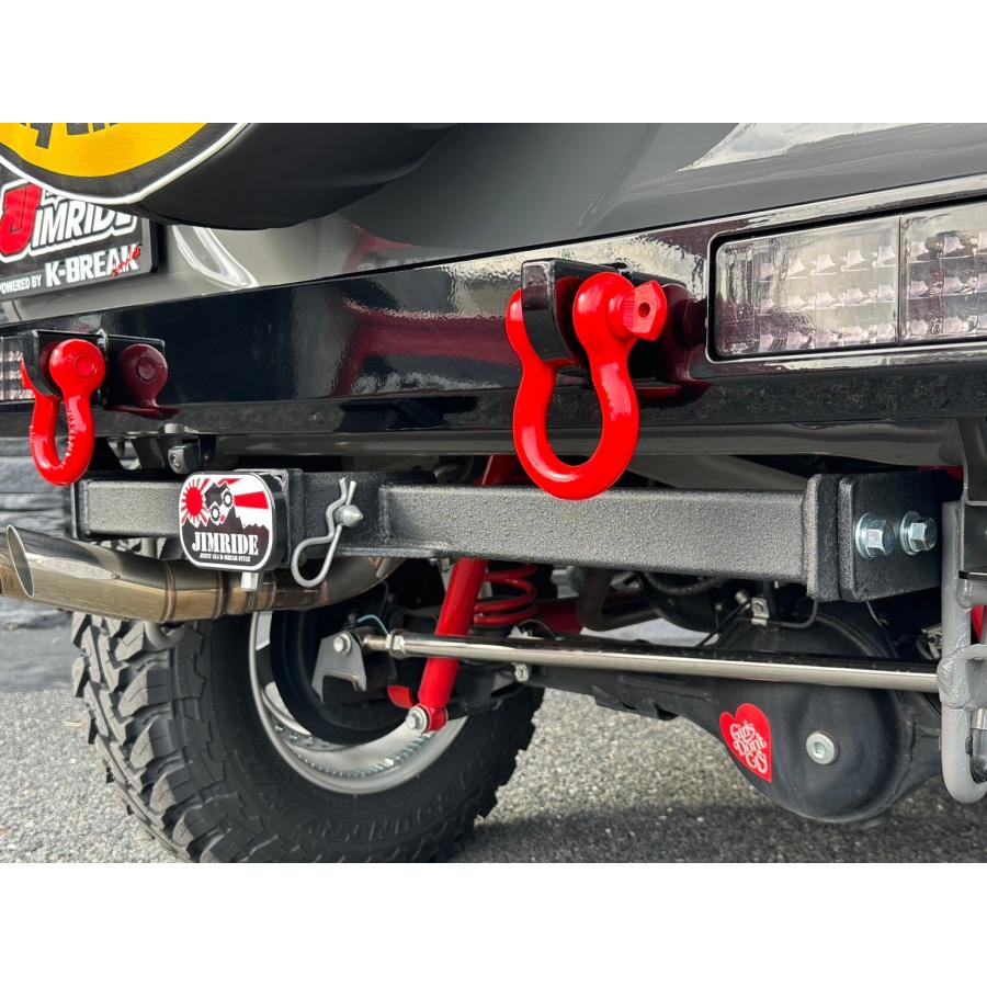 スチール製 ブラック ヒッチメンバ－ サン自動車工業 ヒッチメンバー ハイゼットカーゴ スチール TM901010