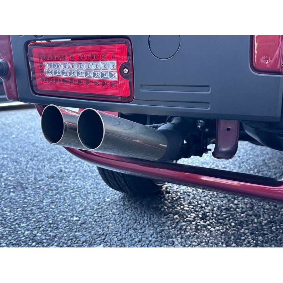 マフラーカッター　ジャンク ハイゼット K-BREAK ハイゼットジャンボ500 S500P S510P 非行少年