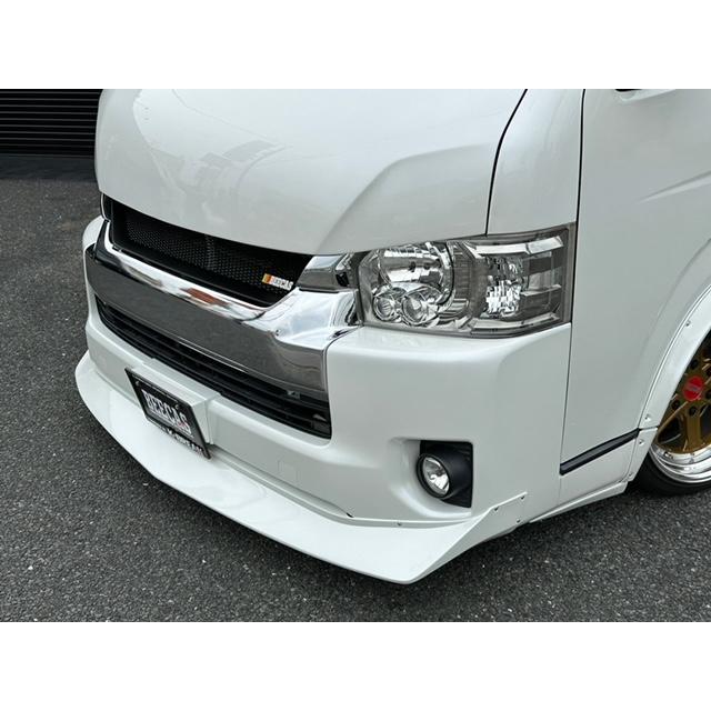 BEECAS ハイエース1型用チンスポ　4型加工 ハイエース チンスポ ワイド/スパロン用 4型〜現行 K-BREAK kbreak