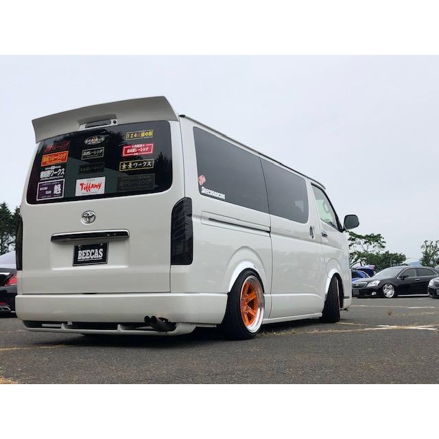 ハイエース　ナロー　BEECAS スリットスポイラー ハイエース ハイエース スリットスポイラー 標準（ナロー）K-BREAK