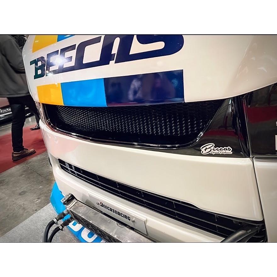 ハイエース ハイエース BEECASフロントグリル用ブラックネット（標準