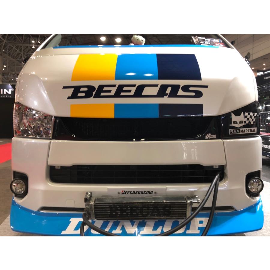ハイエース ハイエース BEECASフロントグリル用ブラックネット（標準