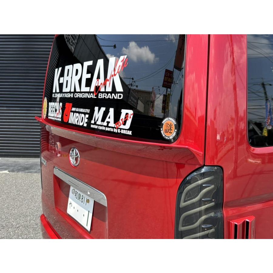 ハイエース ハイエース リアゲートウイング ワイド用 K-BREAK kbreak  