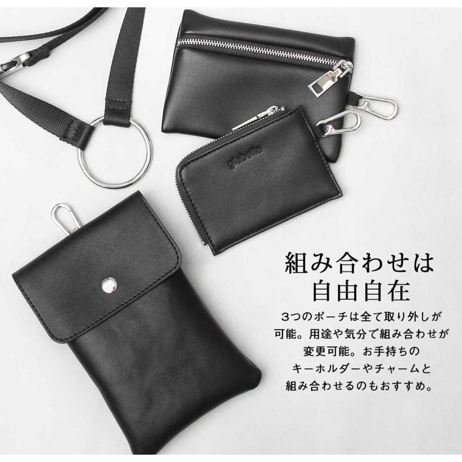 ミニポーチ♡ショルダーバッグ ポーチ ショルダーバッグ メンズ ミニバッグ ミニショルダー フェイク