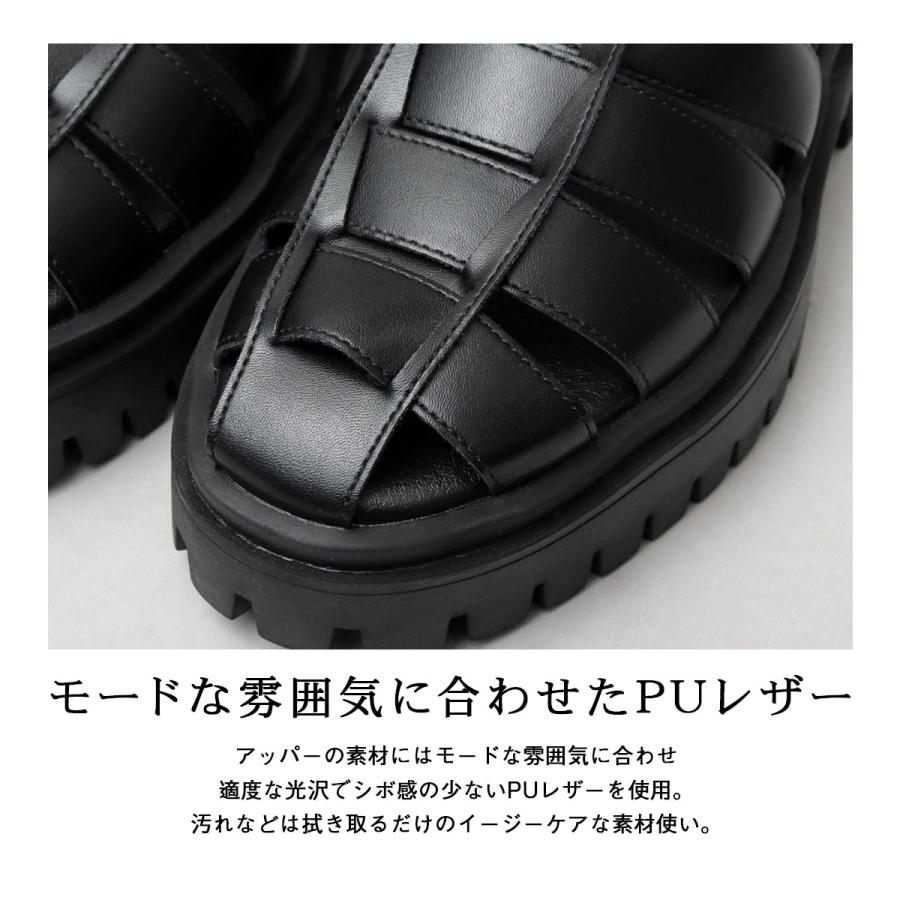 サンダル メンズ シューズ グルカサンダル くつ 靴 モード レザー風