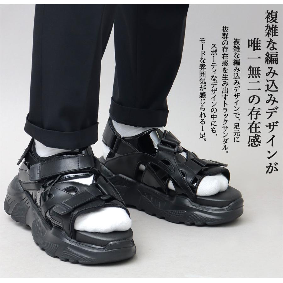 サンダル　トラックサンダル　スポーツサンダル　トラック トラックサンダル ダッドサンダル シューズ チャンキーソール