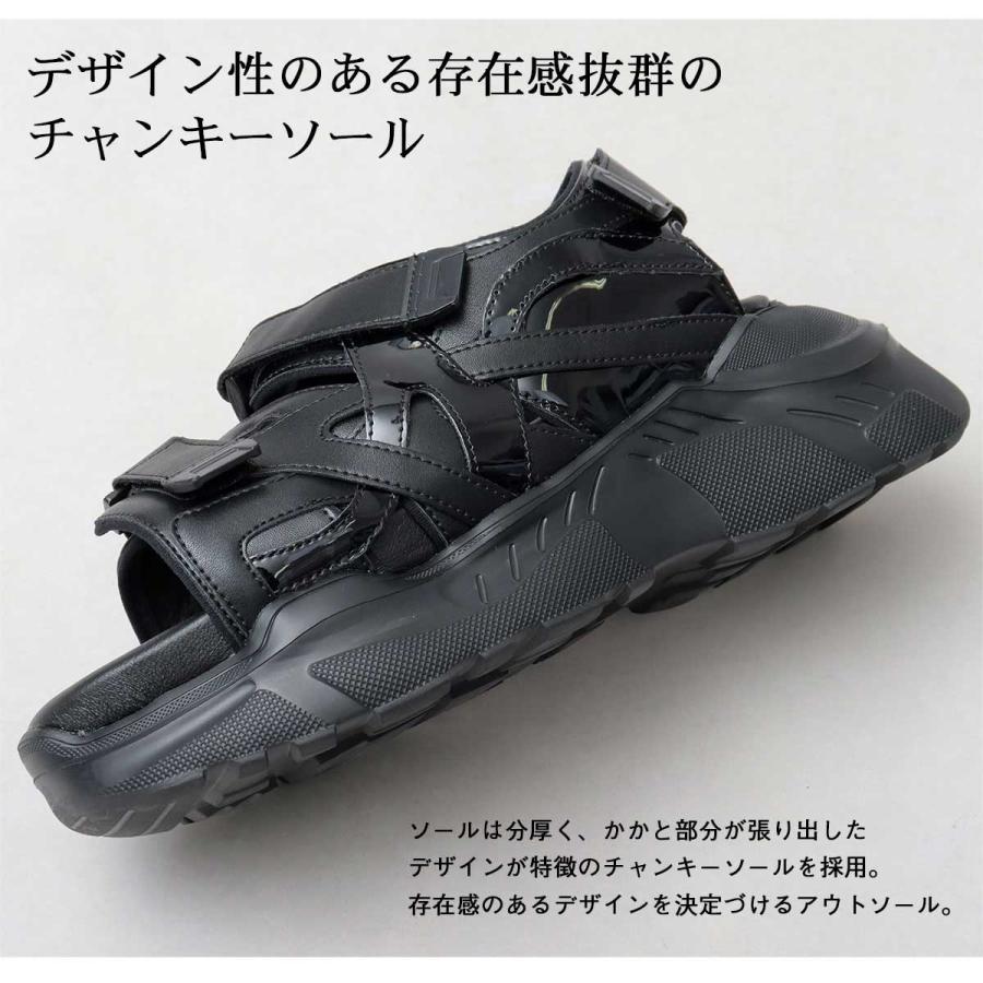 トラックサンダル ダッドサンダル シューズ チャンキーソール
