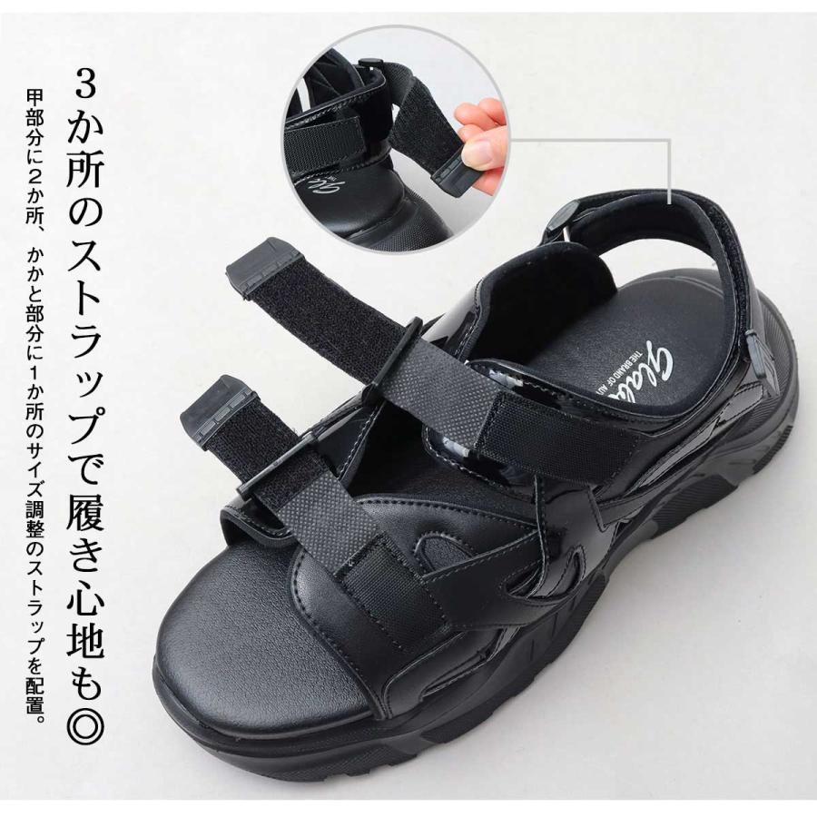 トラックサンダル ダッドサンダル シューズ チャンキーソール