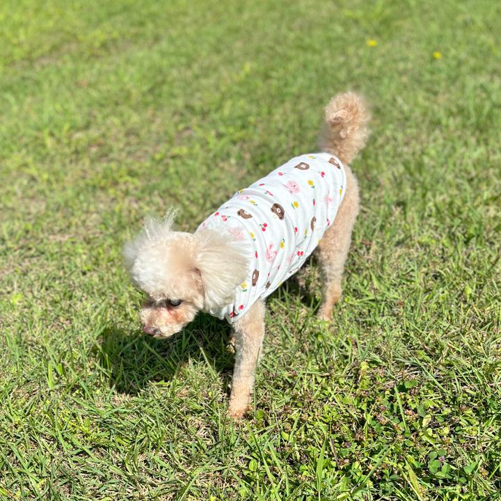 はっぴーDOG 犬 服 犬服 いぬ 犬の服 着せやすい タンクトップ