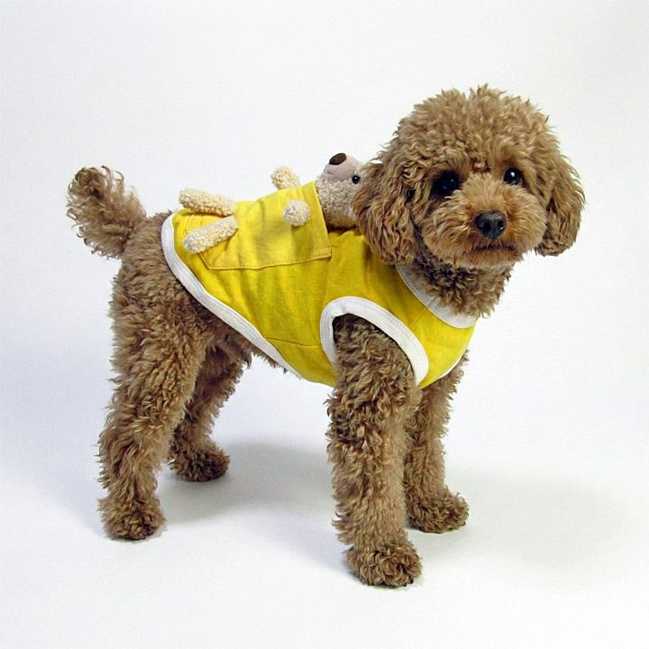 はっぴーDOG 犬 服 犬服 いぬ 犬の服 【くまぬいぐるみ付き】 タンク