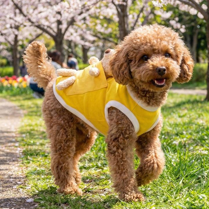 はっぴーDOG 犬 服 犬服 いぬ 犬の服 【くまぬいぐるみ付き】 タンク