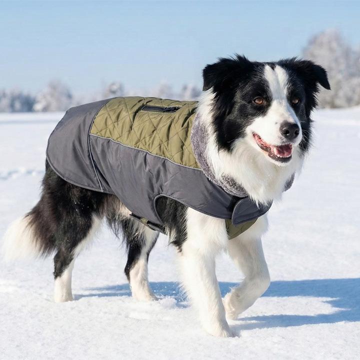 はっぴーDOG 着せやすい大型犬用コート 犬服 大型犬 中型犬 アウター