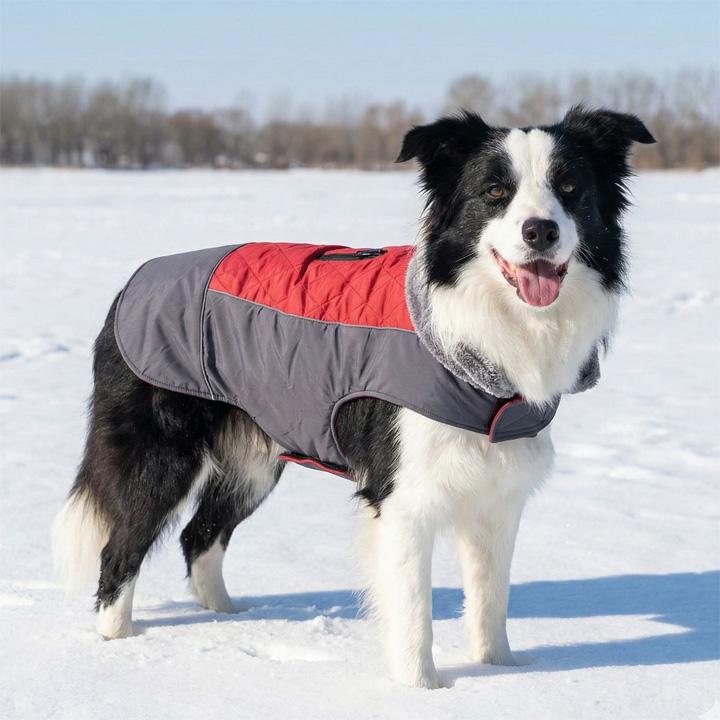はっぴーDOG 着せやすい大型犬用コート 犬服 大型犬 中型犬 アウター