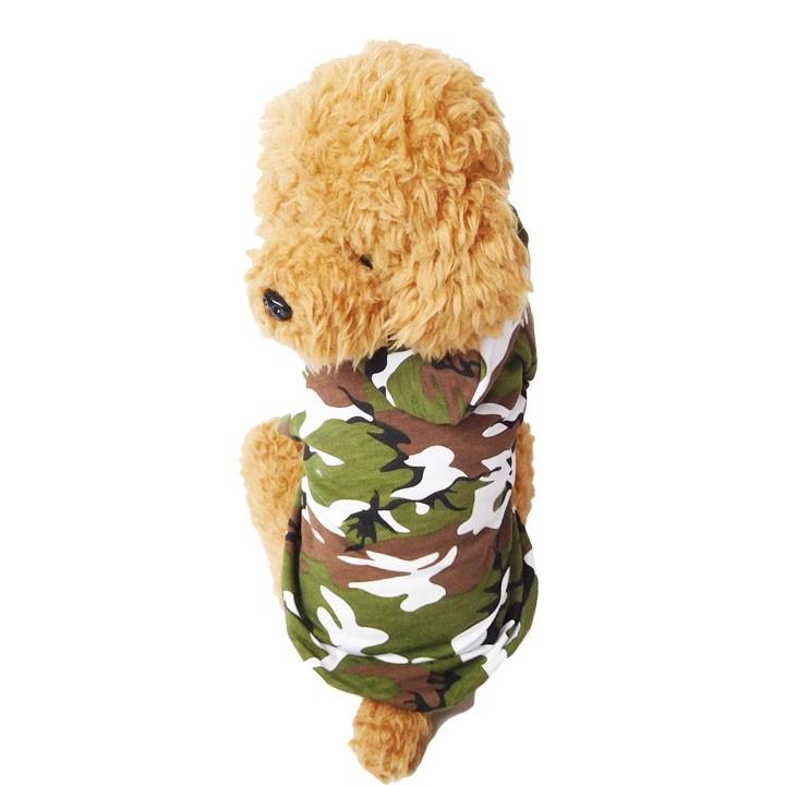 はっぴーDOG 迷彩柄 パーカー Tシャツ 犬服 トイプードル チワワ 犬 服