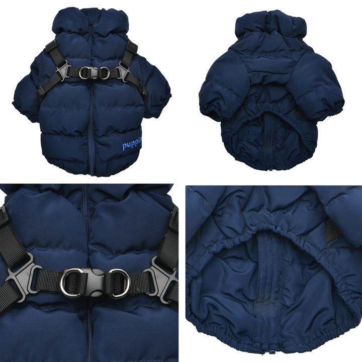 はっぴーDOG 犬 服 犬服 いぬ 犬の服 ジャケット ハーネス付き コート