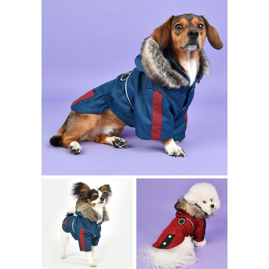 完売希少品　期間限定特別価格　2色セット　PUPPIA ダウンジャケット　犬服 はっぴーDOG 犬 服 犬服 いぬ 犬の服 ジャケット コート ジャンパー