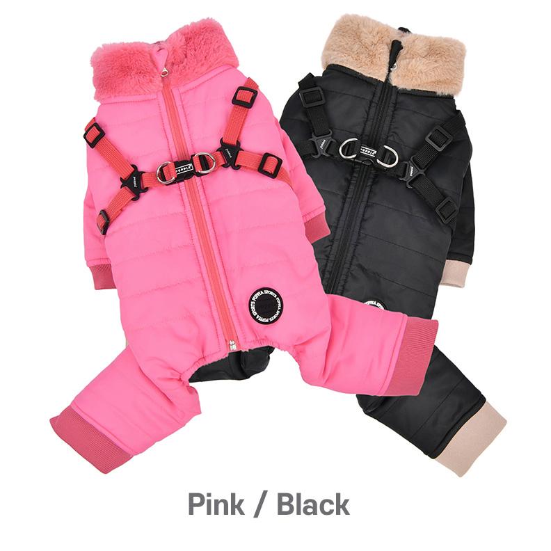 ブルブブ ピンク犬服 ファー襟付きコート S ブルブブ ピンク犬服 ファー襟付きコート S mdjp2050.jpg