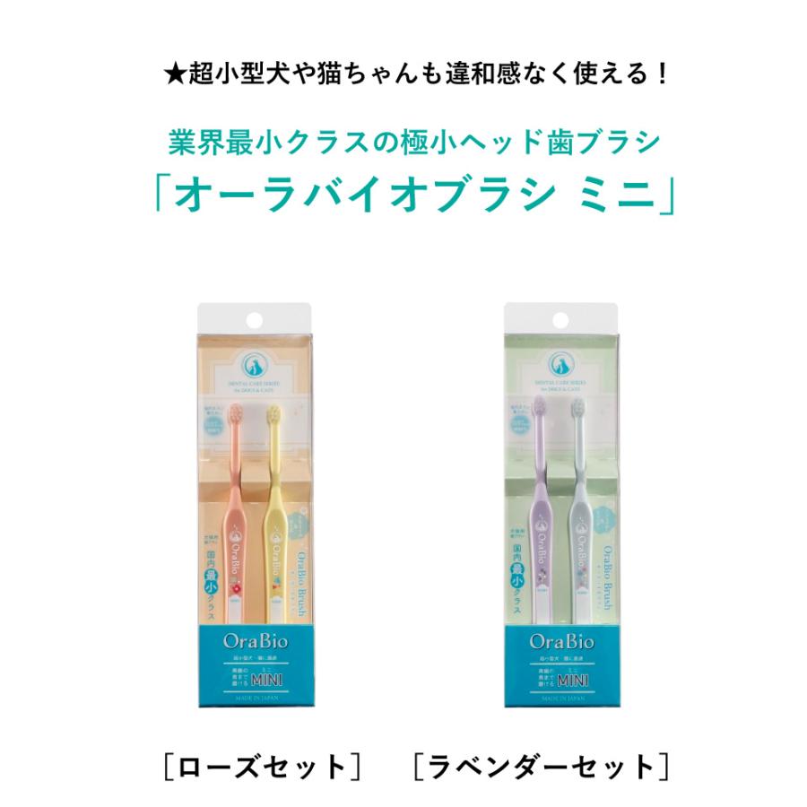 犬 歯ブラシ デンタルケア デンタル オーラバイオブラシ MINI 犬歯 歯垢 歯石除去 口臭予防 歯周病予防 はみがき 歯みがき 歯磨き オーラルケア 国産 安全 安心 | はっぴーDOG | 01