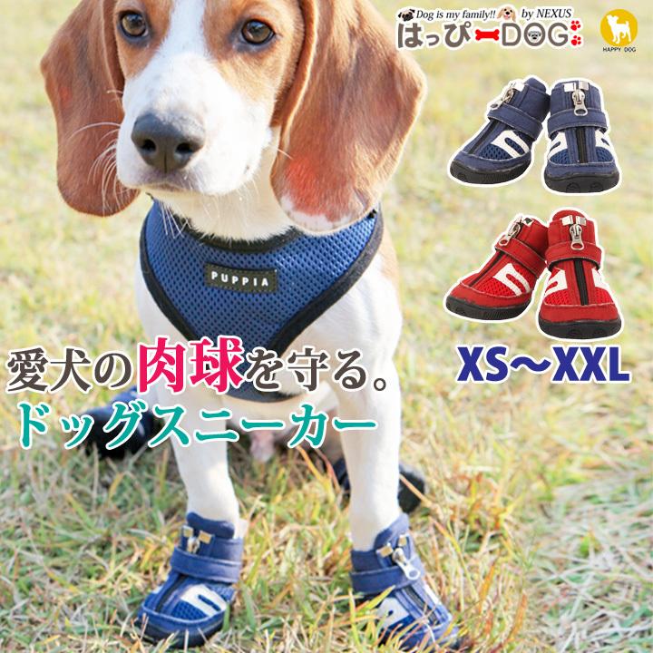 犬 靴 犬靴 犬用靴 暑さ対策 ドッグシューズ スニーカー 夏 肉球やけど防止 ファスナー 履かせやすい くつ mdsh065かわいい犬