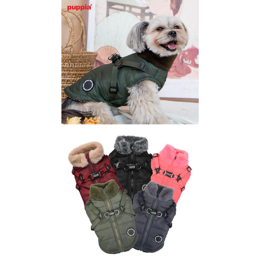 はっぴーDOG 犬 服 犬服 いぬ 犬の服 ジャケット ハーネス付き 背中