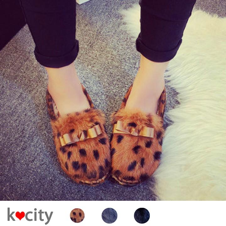 ぺたんこ ファー パンプス もこもこ ローヒール フラットシューズ ファーシューズ ヒョウ柄 Mtsh かわいい犬服屋さん はっぴーdog 通販 Yahoo ショッピング