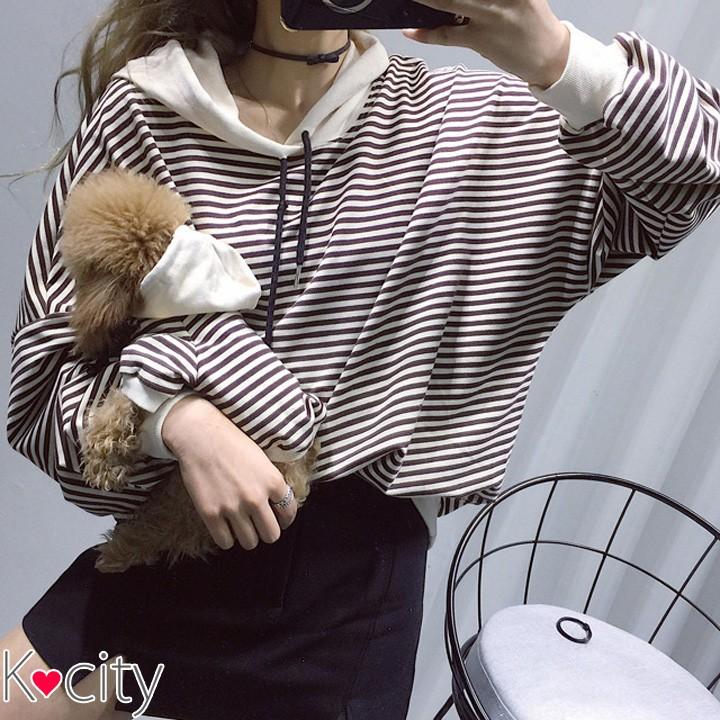 パーカー レディース ボーダー ゆったり ドルマン トップス プルオーバー お揃い Mtt はっぴーdog本店 通販 Yahoo ショッピング