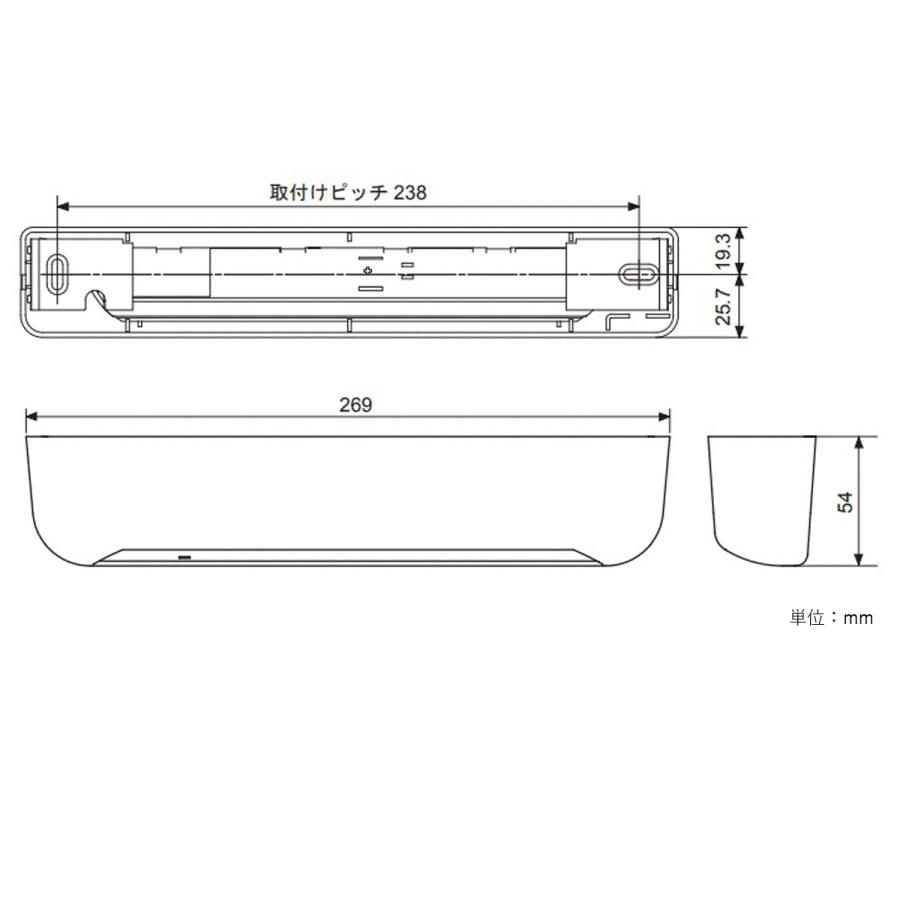 自動ドア　無目下付型センサー　プロセーフ　OA-204V　OPTEX　｜k-concier｜02