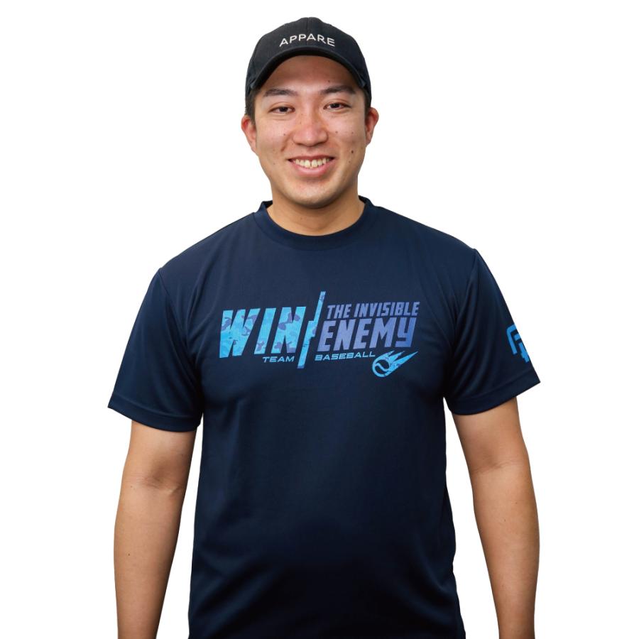 第二弾 TEAM BASEBALL ネイビーTシャツ / 〜the invisible enemy〜 | 