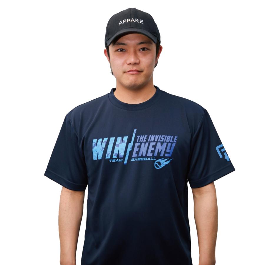 第二弾 TEAM BASEBALL ネイビーTシャツ / 〜the invisible enemy〜 |  | 02