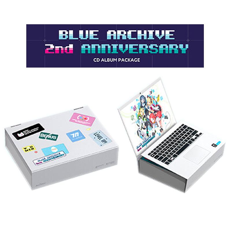 韓国版/豪華付録付き】 ブルーアーカイブ 2周記念 OST ( BLUE 韓国版/豪華付録付き】 ブルーアーカイブ 2周記念 OST ( BLUE