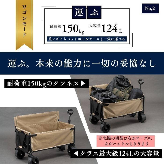 【日本ブランド・累計販売数48万個】Chill Camping アウトドアワゴン キャリーワゴン キャリーカート コンパクト キャンプ BBQ チェア 椅子 チルキャンピング |  | 06