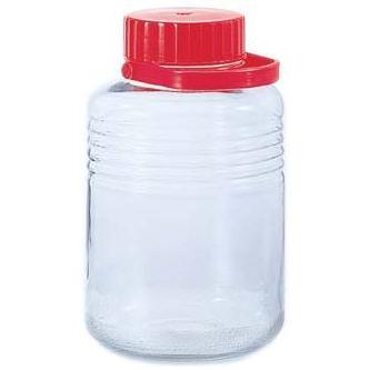 日本製 アデリア 貯蔵瓶 ａ型10号 在庫あり 即出荷可 8l 果実酒びん 763 梅酒びん