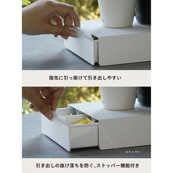送料無料　CB JAPAN ポットスタンドホワイト キッチン収納　小物収納｜k-direct2｜05