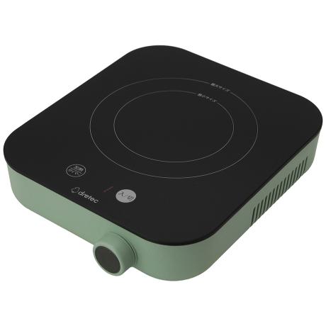 ドリテック IHクッカー ピッコリスト グリーン DI-231GN 【卓上