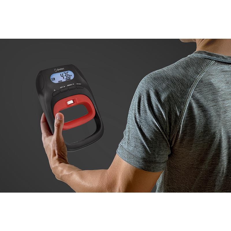 握力きたえ ドリテック デジタル握力計 握力キング HD-100 BK 【dretec 握力