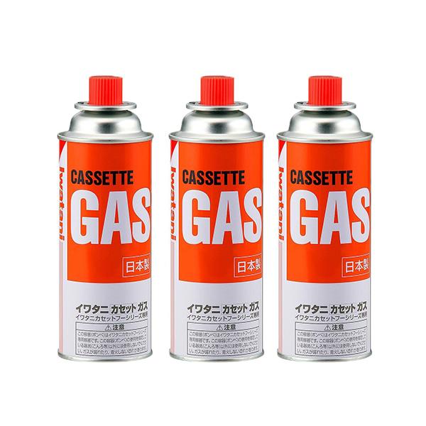 Iwatani 【3点セット大特価】イワタニ カセットフー 達人スリム