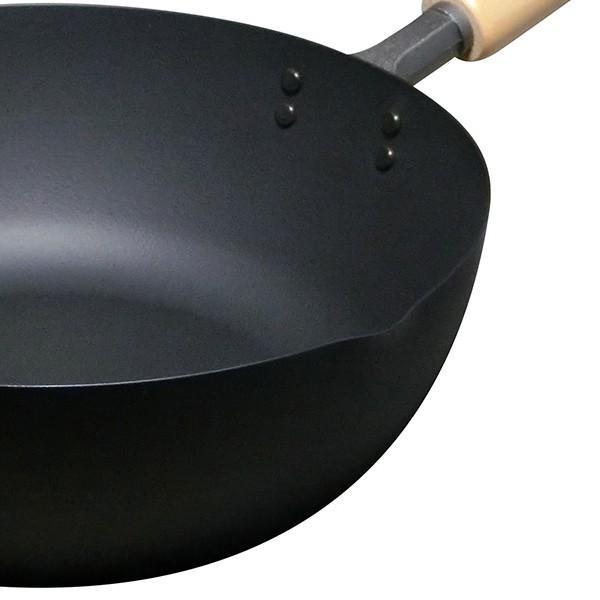送料無料 日本製 匠 鉄製 マグマプレート 炒め鍋24cm MGIT24