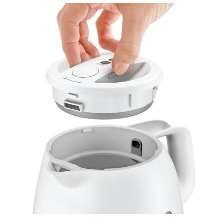 T-fal デルフィニ ロック ホワイト 0.6L KO1601JP 【セブ