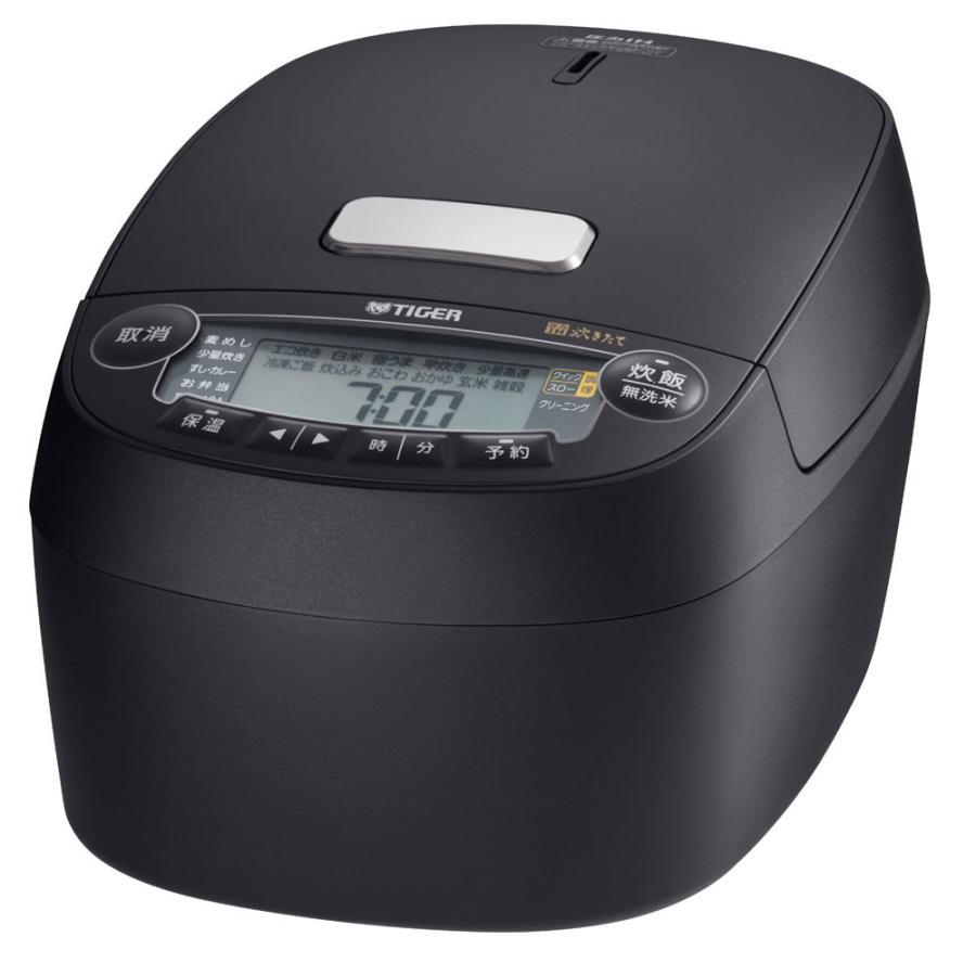 タイガー 圧力IH炊飯ジャー炊飯器 炊きたて 1升 オフブラック JPV-S180