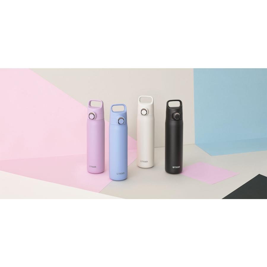 タイガー ハンドル付き 真空断熱ボトル 0.8L スモークホワイト MTA