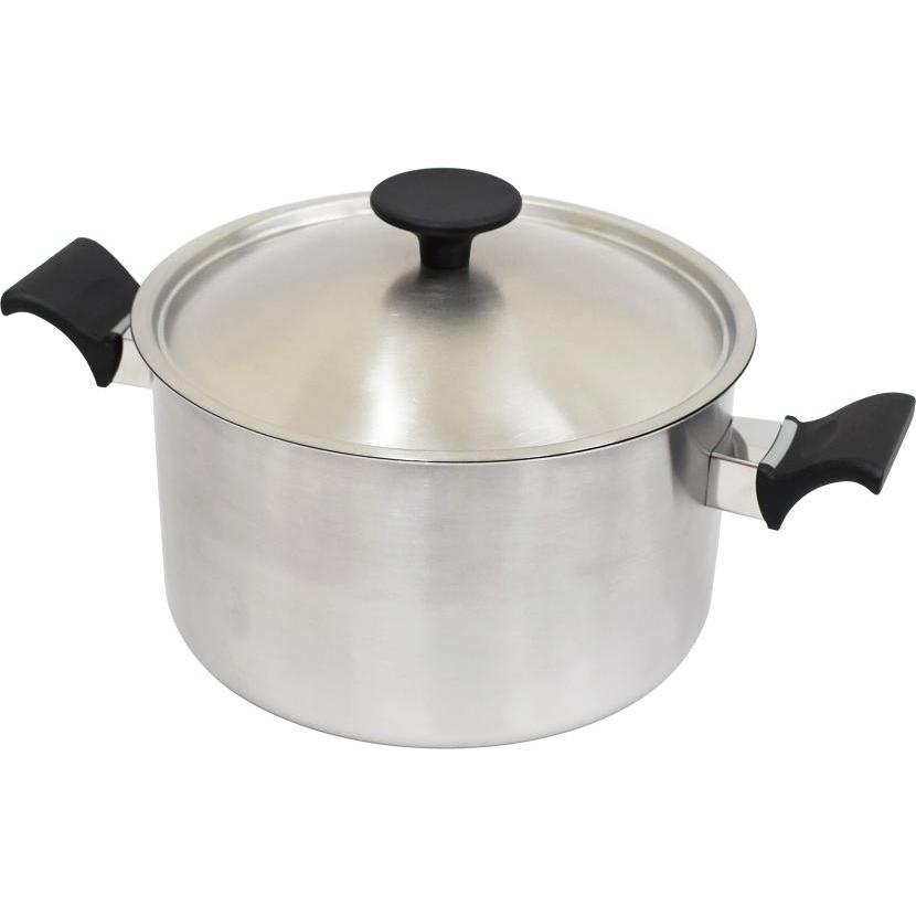 ウルシヤマ金属 両手鍋 24cmtrwー24w トロワディープポット 送料無料】ウルシヤマ金属工業 トロワ IH対応 ディープポット 24cm TRW