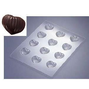 タイガークラウン チョコレートモールド ハートライン 1926 注目の