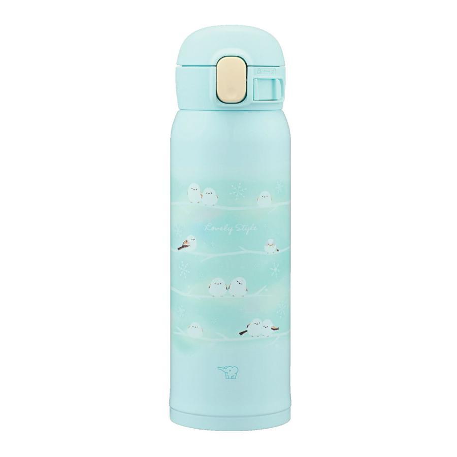 象印 ステンレスマグボトル 480ml シマエナガグリーン SM-WJ48 GZ