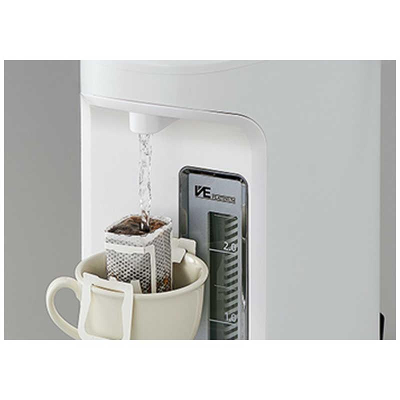 象印マホービン　ZOJIRUSHI　電気ポット VE電気まほうびん 優湯生  [2.2L/電動式/蒸気レス機能]　CV-WB22 ホワイト 象印 電気ポット VE電気まほうびん 優湯生 2.2L ホワイト CV-WB22 WA