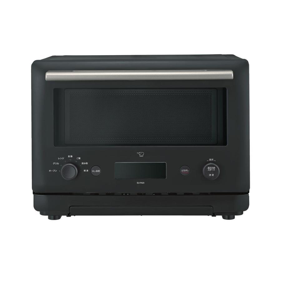 新品未使用　ZOJIRUSHI EU-FA23-BA 23L オーブンレンジ 象印 ZOJIRUSHI オーブンレンジ 23L ブラック EU-FA23 BA : キッチン